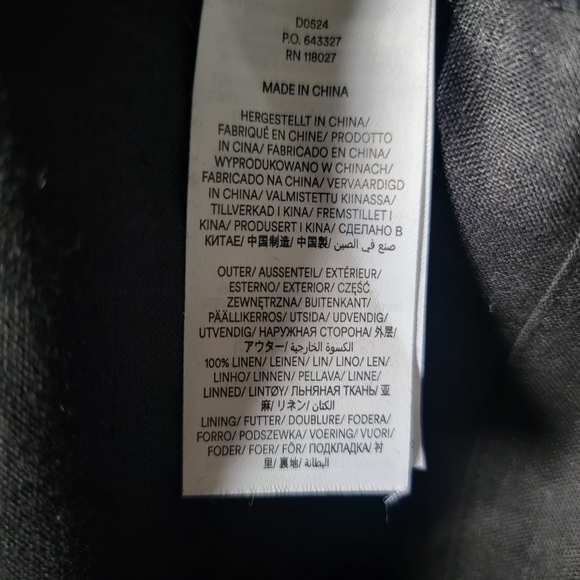 NWT Boden Black‎ Cut Out Linen Midi Dress Size 8 - Picture 12 of 13